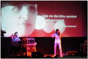 Muzyczna improwizacja L.U.C i Adama Bałdycha  